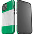 Nigeria Flag Distressed iPhone 14 Impact Case